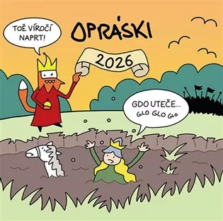 Opráski 2026 - kalendář