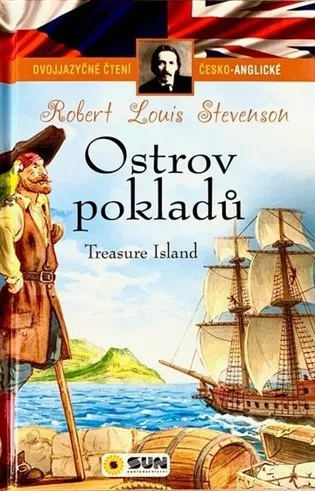 Ostrov pokladů - Dvojjazyčné čtení Č-A