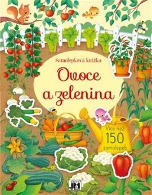 Ovoce a zelenina - Samolepková knížka