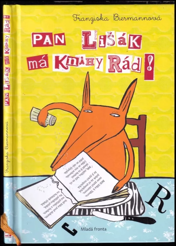 Pan Lišák má knihy rád!