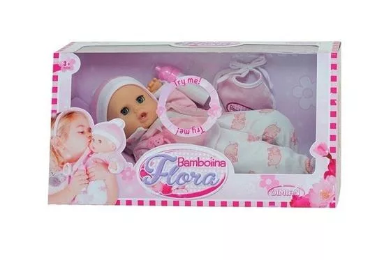 Panenka Bambolina Flora s 50 českými slovy