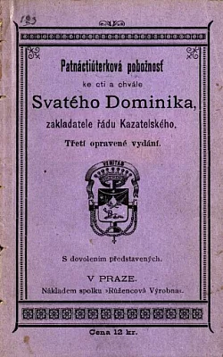 Patnáctiúterková pobožnost ke cti a chvále Svatého Dominika, zakladatele řádu kazatelského