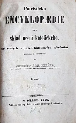 Patristická encyklopædie aneb Sklad učení katolického