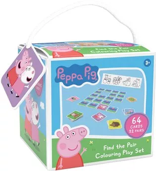 Pexeso na cesty - Peppa Pig