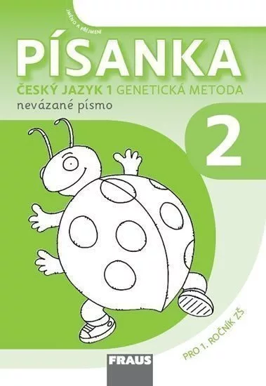 Písanka 2 - Genetická metoda nevázané písmo Sassoon pro 1. ročník ZŠ