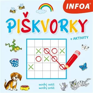 Piškvorky + Aktivity - modrý sešit