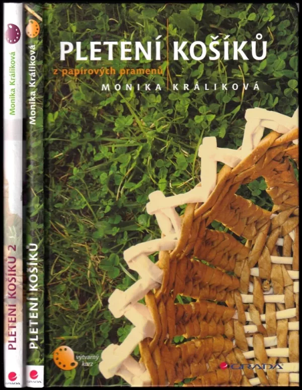 Pletení košíků z papírových pramenů