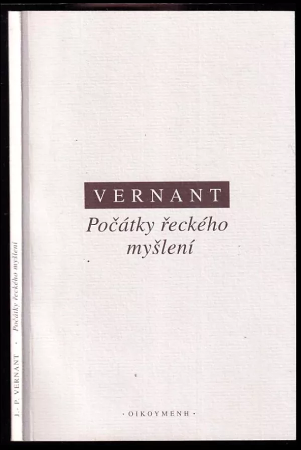 Počátky řeckého myšlení