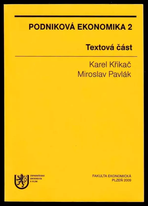 Podniková ekonomika 2