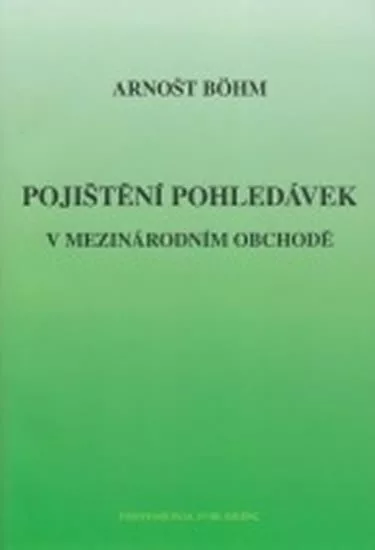 Pojištění pohledávek v mezinárodním obchodě