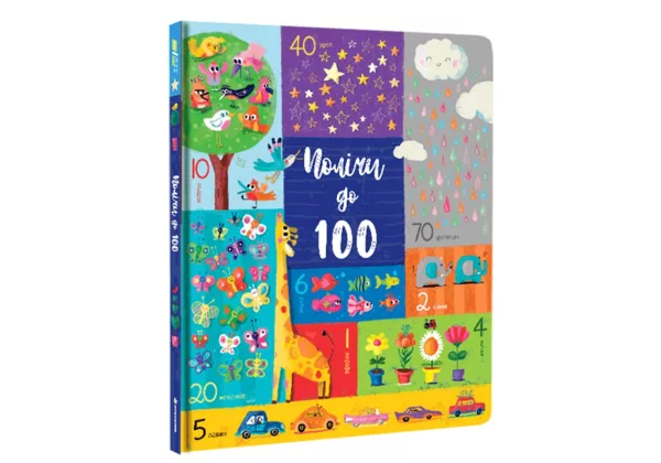 Poličy do 100 / Počítej do 100 (ukrajinsky)