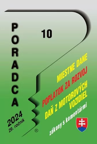 Poradca 10/2024 Zákon o miestnych daniach a miestnom poplatku za komunálne odpad