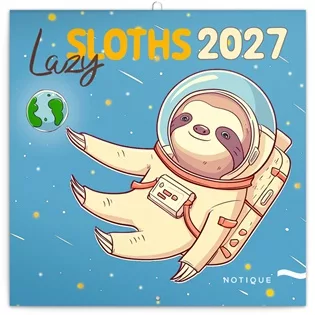 Poznámkový kalendář Pohodoví lenochodi 2027