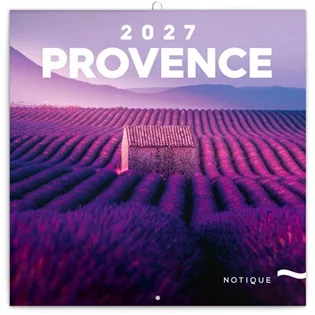 Poznámkový kalendář Provence 2027