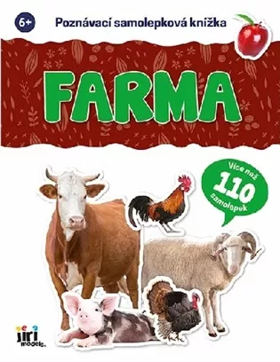 Poznávací samolepková knížka Farma