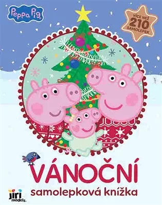Prasátko Peppa - Vánoční samolepková knížka