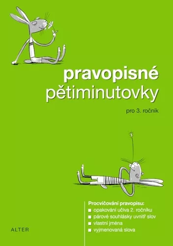 Pravopisné pětiminutovky pro 3. ročník ZŠ
