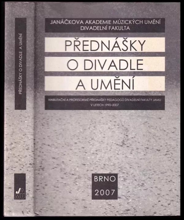 Přednášky o divadle a umění