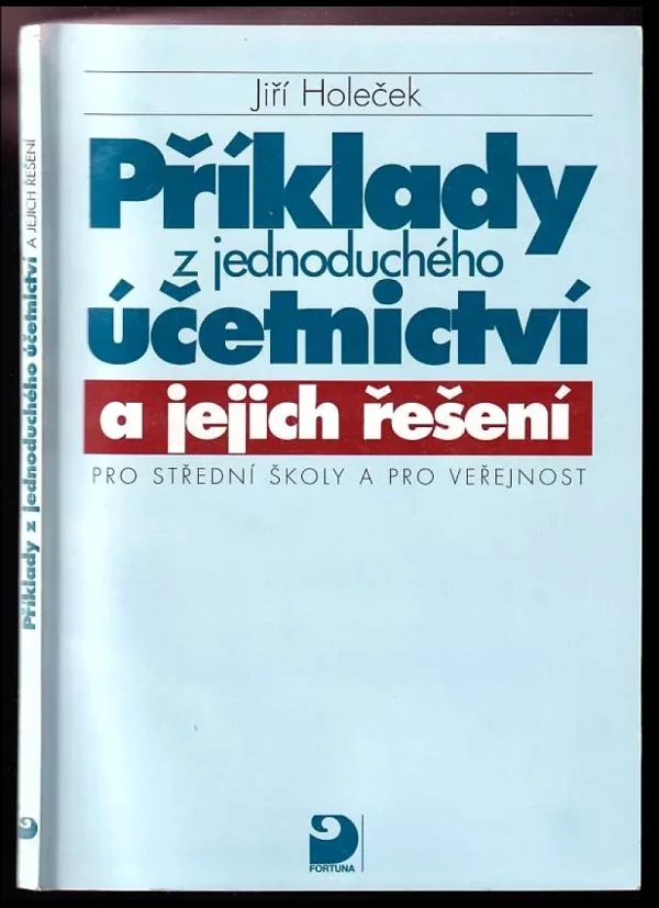 Příklady z jednoduchého účetnictví a jejich řešení