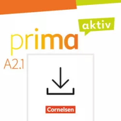Prima aktiv A2/1 Handreichungen für den Unterricht als Download