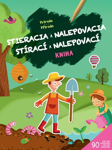 Příroda - Stírací a nalepovací kniha / Príroda