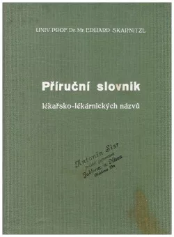 Příruční slovník lékařsko-lékárnických názvů
