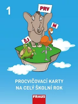 Procvičovací karty na celý školní rok 1 - ČJ, M, Prvouka