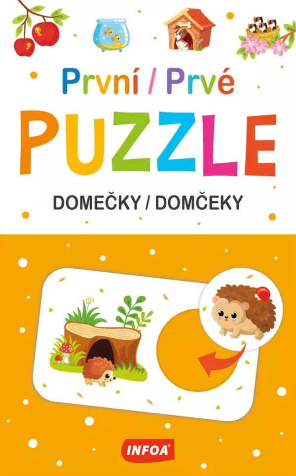 První puzzle - Domečky / Prvé puzzle
