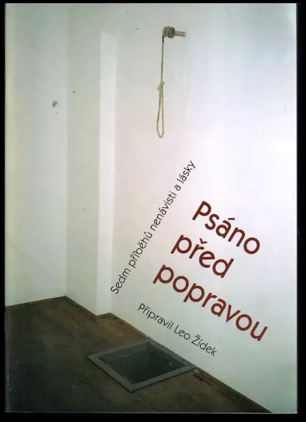 Psáno před popravou