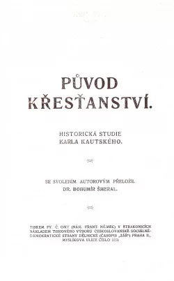Původ křesťanství
