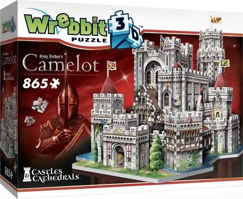 Puzzle 3D Hrad Kamelot 865 dílků