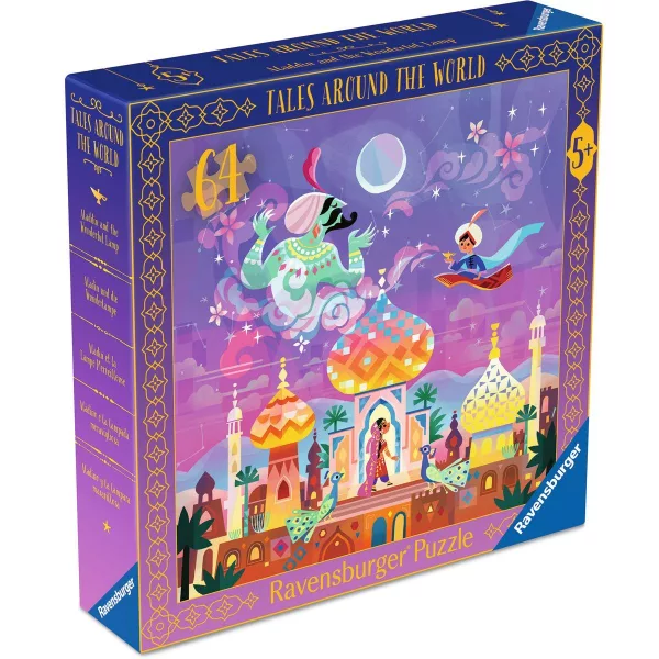 Puzzle Aladin a kouzelná lampa 64 dílků