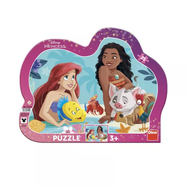 Puzzle Ariel a Vaiana 25 dílků