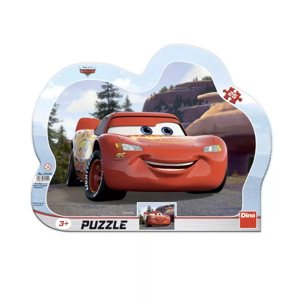 Puzzle Cars: Blesk na výletě 25 dílků