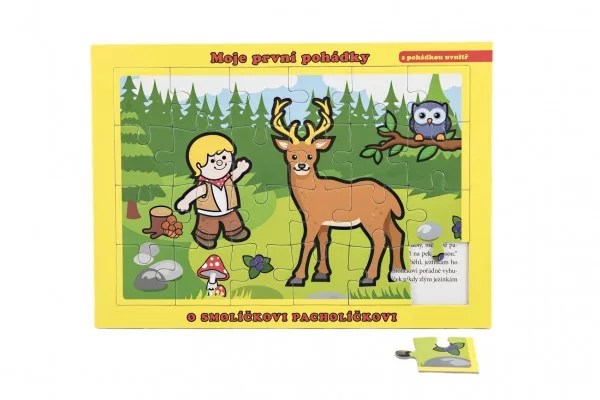 Puzzle deskové O Smolíčkovi Pacholíčkovi / 24 dílků