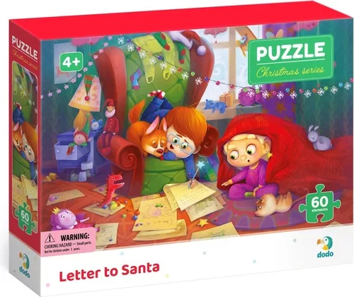 Puzzle Dopis Ježíškovi 60 dílků
