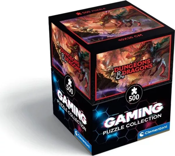 Puzzle Dungeons & Dragons 500 dílků (Cube)