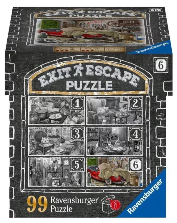 Puzzle EXIT Garáž 99 dílků