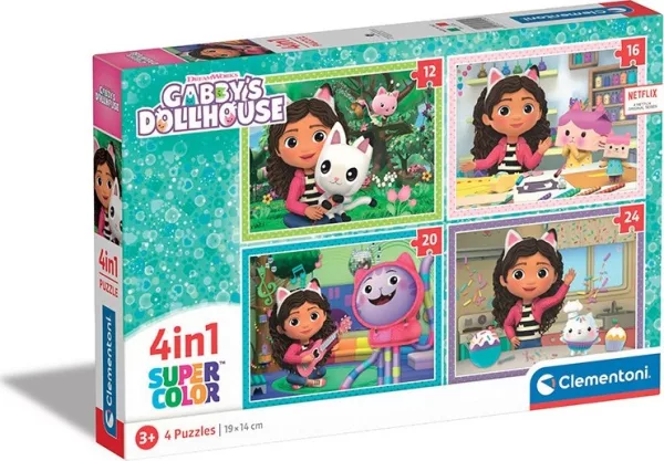 Puzzle Gábinin kouzelný domek 4v1