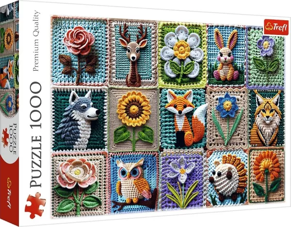 Puzzle Háčkování