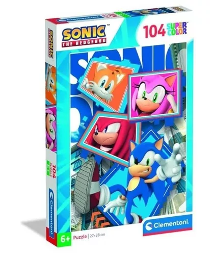 Puzzle Ježek Sonic: Parťáci 104 dílků