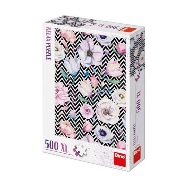 Puzzle Květy 500 dílků