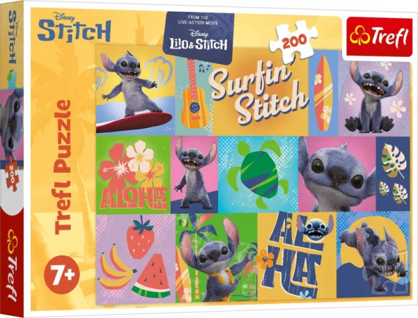 Puzzle Lilo & Stitch: Havajské dobrodružství 200 dílků
