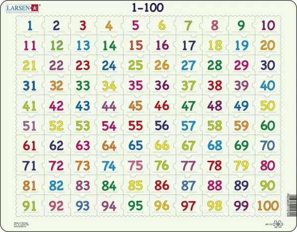 Puzzle MAXI - 1-100 /100 dílků