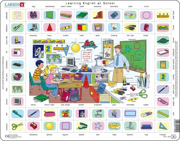 Puzzle MAXI - Hodina angličtiny 6./70 d