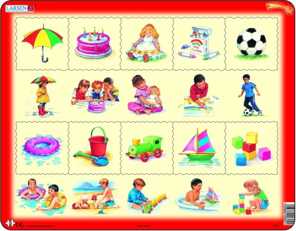 Puzzle MAXI - Kombi puzzle/35 dílků