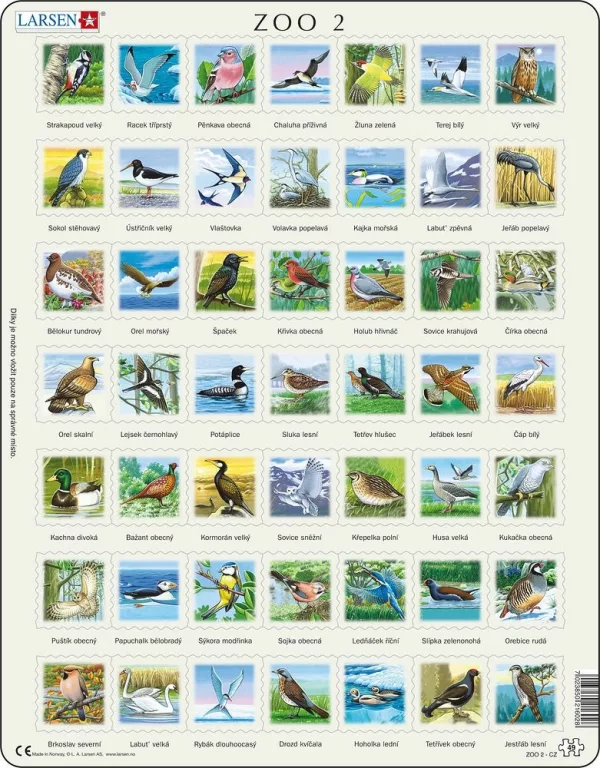 Puzzle MAXI - ZOO 2./49 dílků