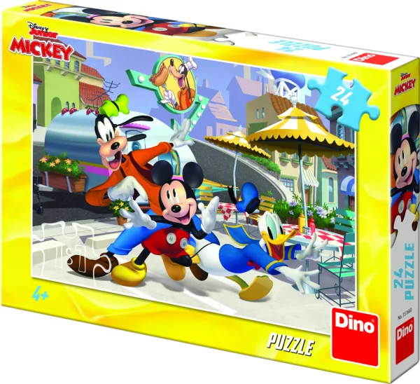 Puzzle Mickey a přátelé 24 dílků