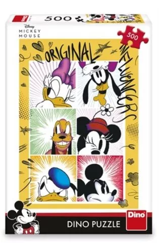 Puzzle Mickeyho parta 500 dílků