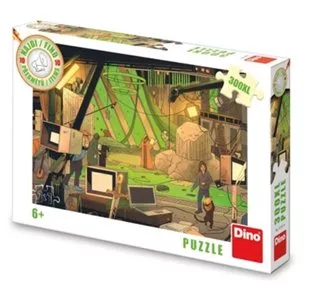 Puzzle Najdi 10 předmětů - film 300 xl dílků
